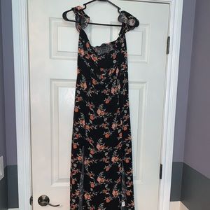 Black Floral Dress